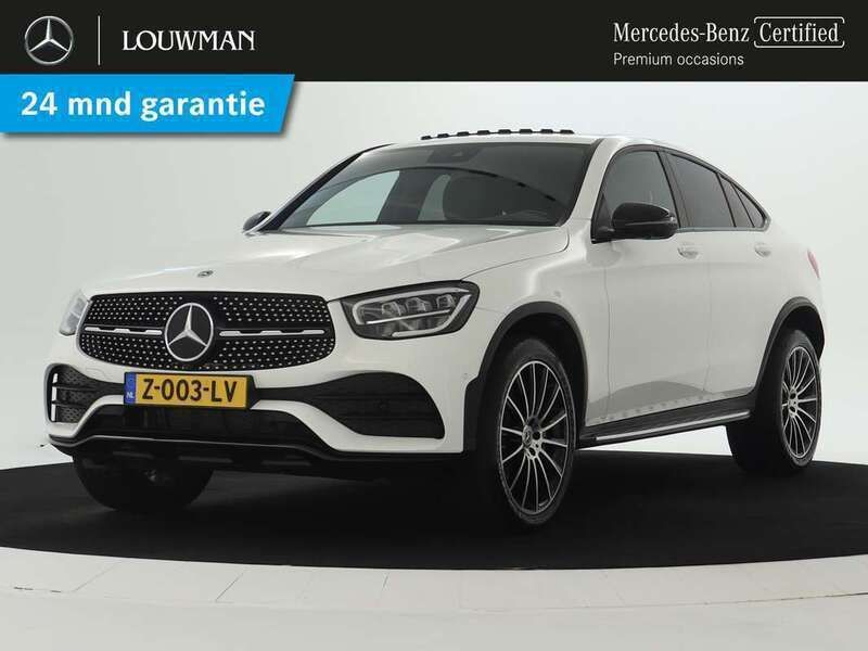 Wit Gebruikt 2023 Mercedes GLC300e AMG Coupé | € 64.950 (Goede deal) - Afbeelding 1/3