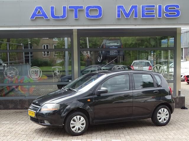 Zwart Gebruikt 2004 Chevrolet Kalos Hatchback | € 1.795 (Iets duurder) - Afbeelding 1/4