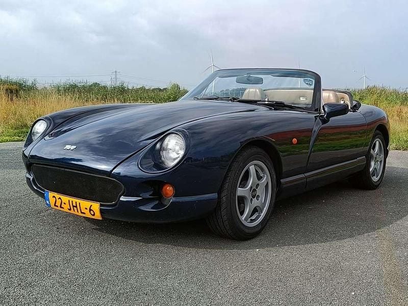 Blauw Occasion 1995 TVR Chimaera Cabriolet | € 20.950 - Afbeelding 1/4