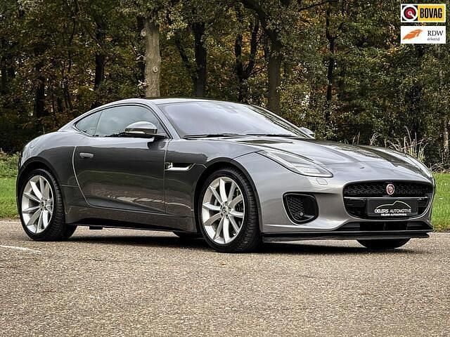 Grijs Gebruikt 2018 Jaguar F-Type R-Dynamic Coupé | € 41.899 (Eerlijke prijs) - Afbeelding 1/4