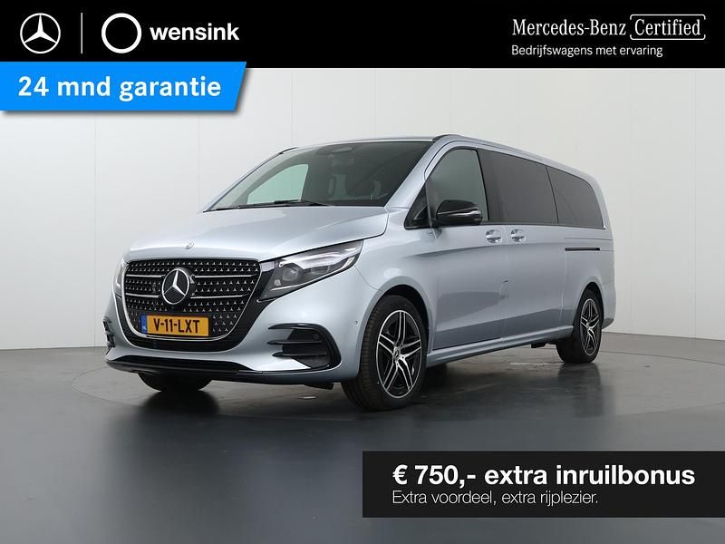Zilver Nieuw 2024 Mercedes V250 AMG MPV | € 88.945 - Afbeelding 1/4