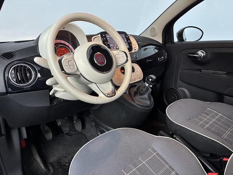 Occasion Fiat 500C Lounge 69 PK (50 kW) 2020 Zwart (metallic) Cabriolet