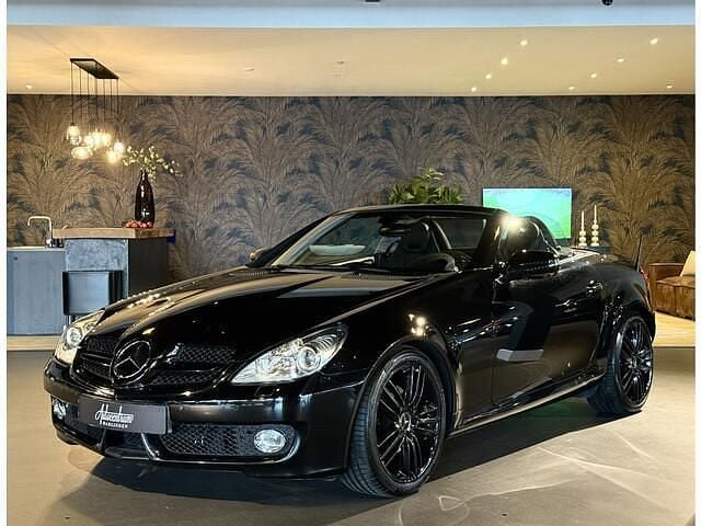 Zwart Gebruikt 2008 Mercedes SLK280 Cabriolet | € 11.950 (Eerlijke prijs) - Afbeelding 1/4