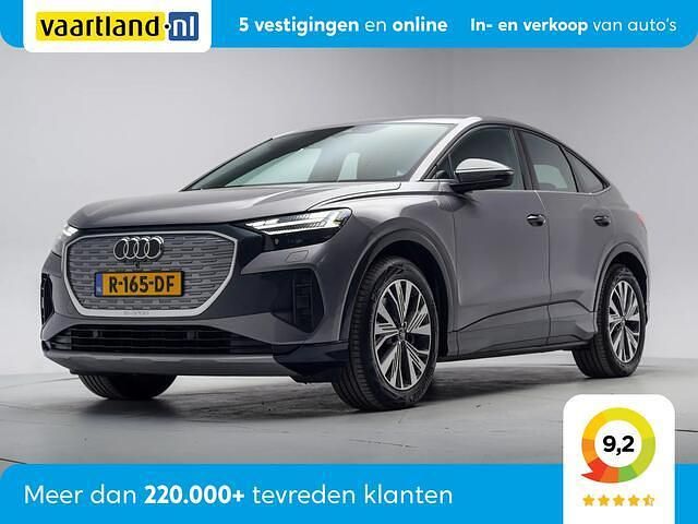 Grijs Occasion 2022 Audi Q4 Sportback e-tron Advanced SUV | € 29.945 (Eerlijke prijs) - Afbeelding 1/4