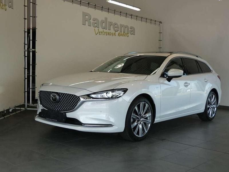 Wit Gebruikt 2024 Mazda 6 20th Anniversary Stationwagen | € 47.900 - Afbeelding 1/4