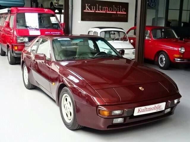 Roodbordeaux Gebruikt 1987 Porsche 944 Coupé | € 24.900 - Afbeelding 1/4