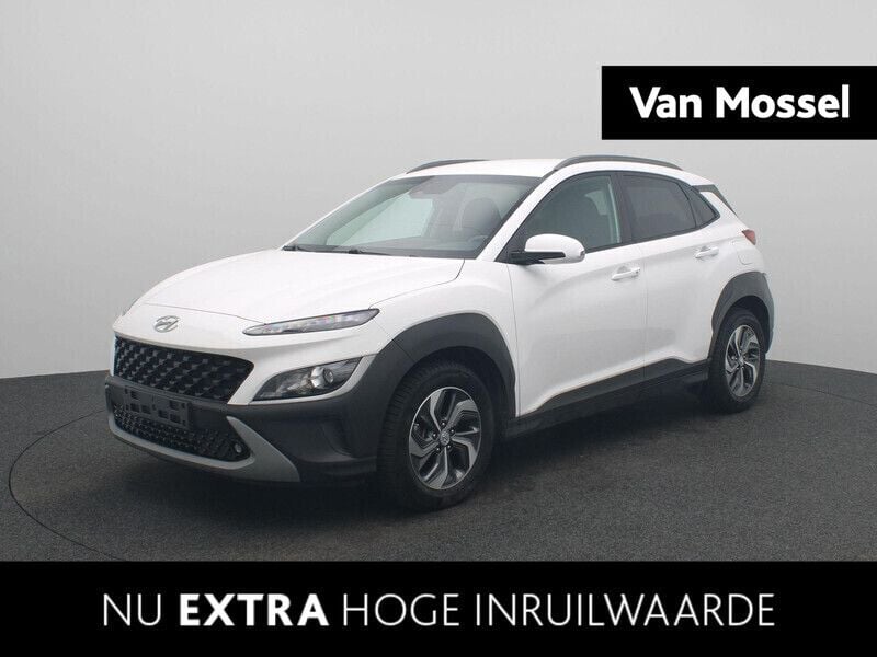 Atlas white Gebruikt 2023 Hyundai Kona Comfort SUV | € 24.740 (Eerlijke prijs) - Afbeelding 1/4