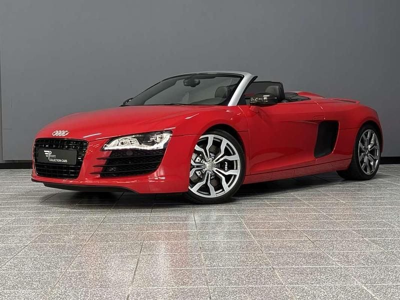 Rood Gebruikt 2012 Audi R8 Spyder Cabriolet | € 78.500 - Afbeelding 1/4