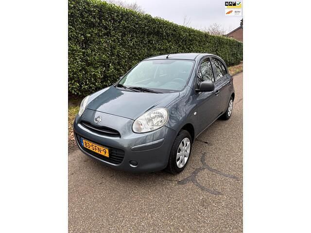Grijs Occasion 2011 Nissan Micra Visia Hatchback | € 2.999 (Duur) - Afbeelding 1/4