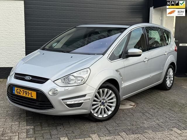 Grijs Gebruikt 2015 Ford S-MAX Titanium MPV | € 15.995 (Eerlijke prijs) - Afbeelding 1/4