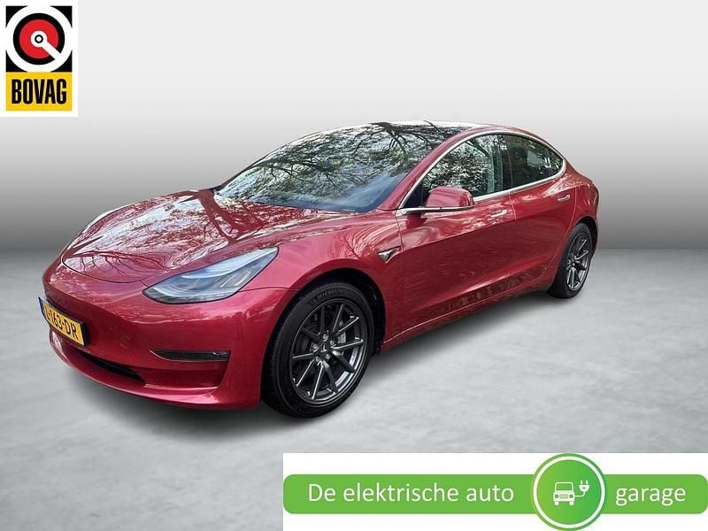 Rood Gebruikt 2019 Tesla Model 3 Long Range AWD Sedan | € 19.000 (Eerlijke prijs) - Afbeelding 1/4