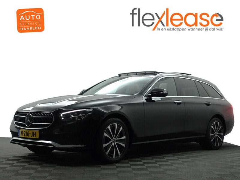 Zwart metallic Gebruikt 2021 Mercedes E300 Premium Plus Stationwagen | € 34.900 (Goede deal) - Afbeelding 1/4
