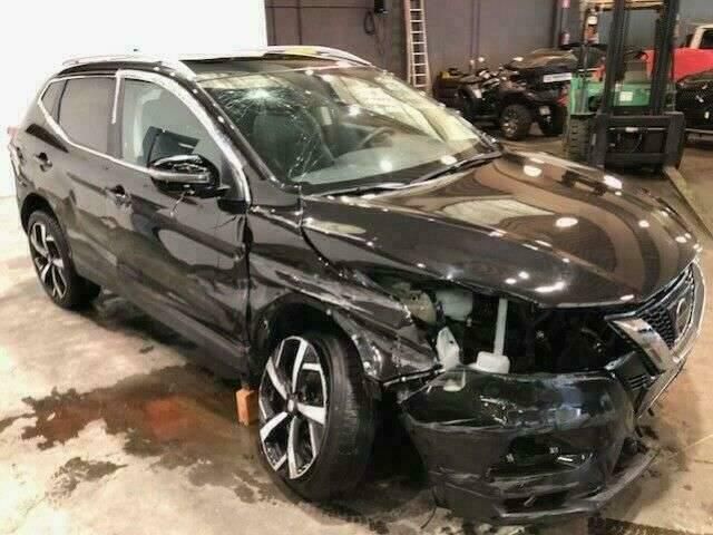 Zwart Gebruikt 2018 Nissan Qashqai SUV | € 9.300 - Afbeelding 1/4