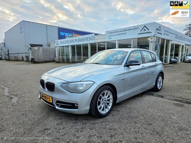 Zilver Gebruikt 2012 BMW 116 Sport Line Hatchback | € 8.950 (Eerlijke prijs) - Afbeelding 1/4