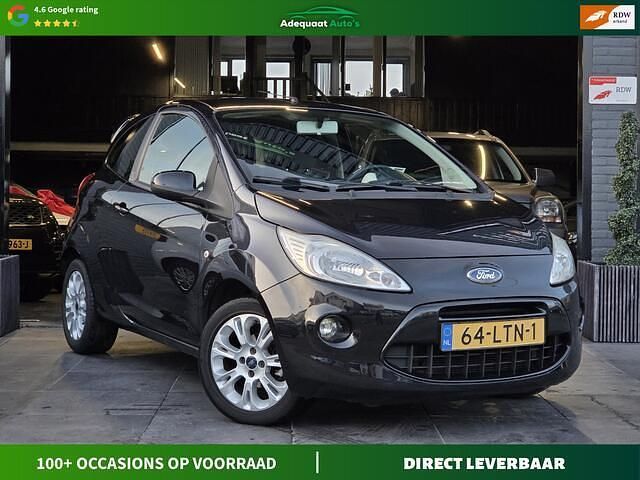 Zwart Occasion 2010 Ford Ka Hatchback | € 4.250 (Iets duurder) - Afbeelding 1/4