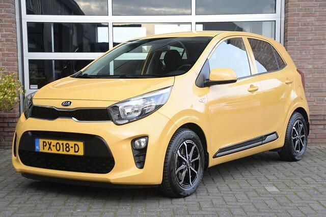Geel Gebruikt 2018 Kia Picanto Comfort Hatchback | € 8.450 (Eerlijke prijs) - Afbeelding 1/4