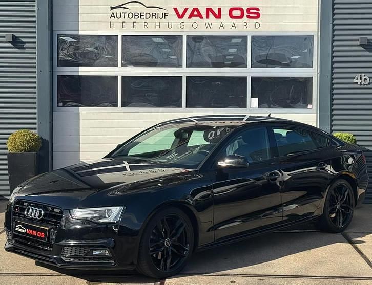 Zwart Occasion 2014 Audi A5 Sportback S-Line Hatchback | € 9.950 (Eerlijke prijs) - Afbeelding 1/4