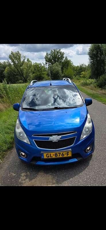 Blauw Gebruikt 2010 Chevrolet Spark LT Hatchback | € 2.450 (Eerlijke prijs) - Afbeelding 1/4