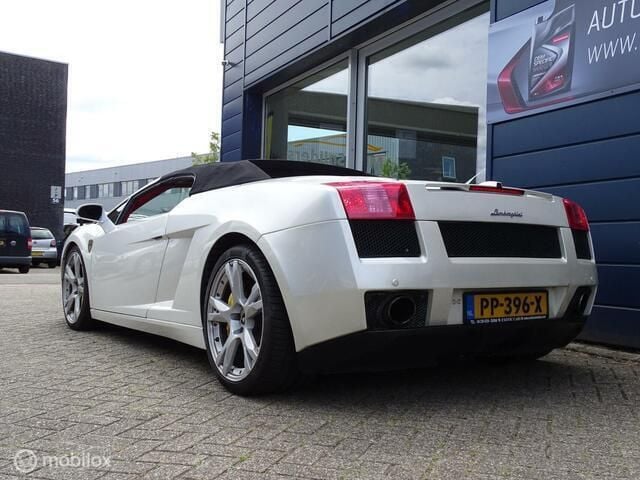 Occasion Lamborghini Gallardo 519 PK (381 kW) 2008 Wit Cabriolet