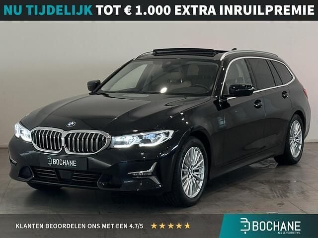 Zwart Gebruikt 2021 BMW 318 Luxury Line Stationwagen | € 28.900 (Eerlijke prijs) - Afbeelding 1/4