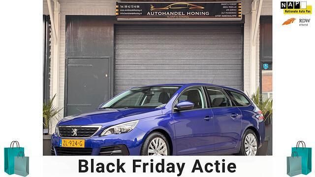 Occasion Peugeot 308 SW 110 PK (80 kW) 2019 Blauw Stationwagen