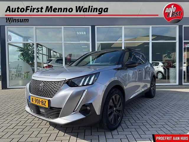 Grijs Gebruikt 2020 Peugeot e-2008 GTi SUV | € 16.450 (Eerlijke prijs) - Afbeelding 1/4