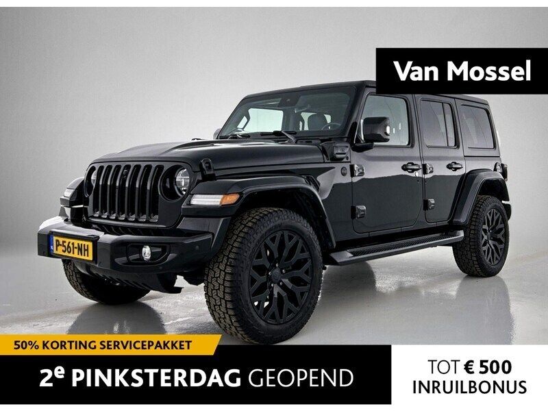 Zwart Gebruikt 2021 Jeep Wrangler Unlimited 80th Anniversary SUV | € 61.900 (Iets duurder) - Afbeelding 1/4