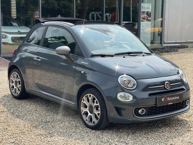 Occasion Fiat 500C Sport 70 PK (51 kW) 2021 Grijs Cabriolet
