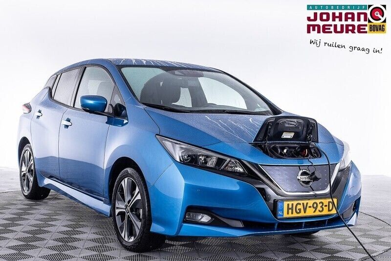 Blauw Gebruikt 2021 Nissan Leaf N-Connecta Hatchback | € 14.900 (Super prijs) - Afbeelding 1/4