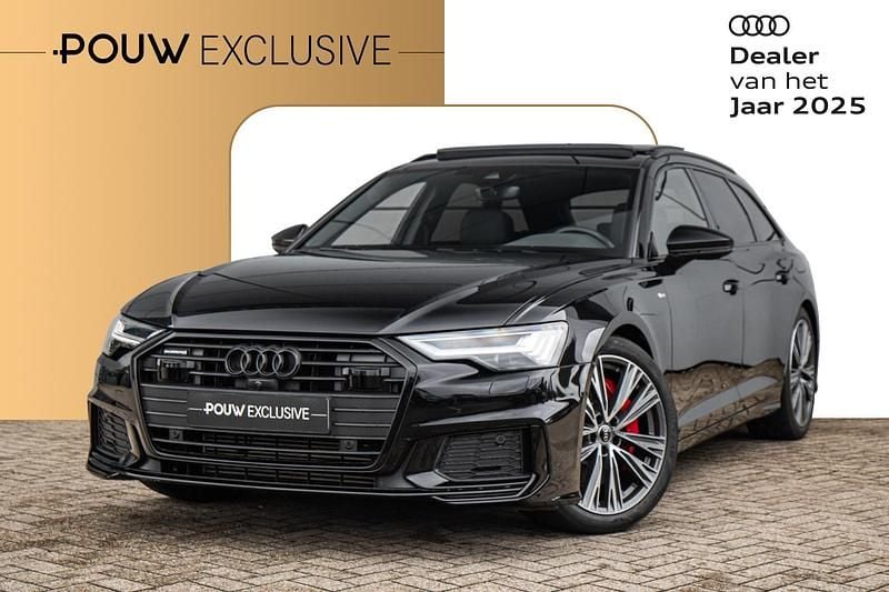 Zwart Gebruikt 2022 Audi A6 Competition Stationwagen | € 54.900 (Duur) - Afbeelding 1/4