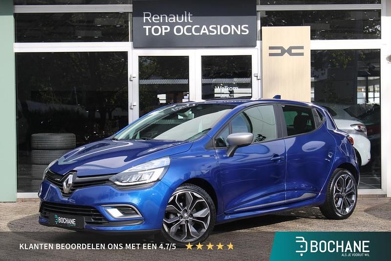Blauw Gebruikt 2018 Renault Clio IV Intens Hatchback | € 11.445 (Iets duurder) - Afbeelding 1/4