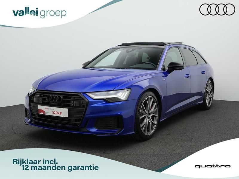 Occasion Audi A6 Competition 368 PK (270 kW) 2023 Blauw Stationwagen