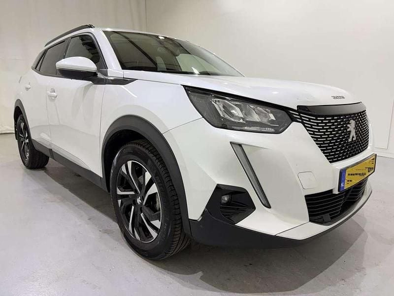 Wit Occasion 2021 Peugeot 2008 Allure SUV | € 11.500 (Super prijs) - Afbeelding 1/4