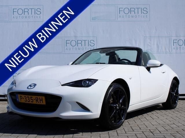 Wit Occasion 2016 Mazda MX5 Cabriolet | € 17.700 (Super prijs) - Afbeelding 1/4