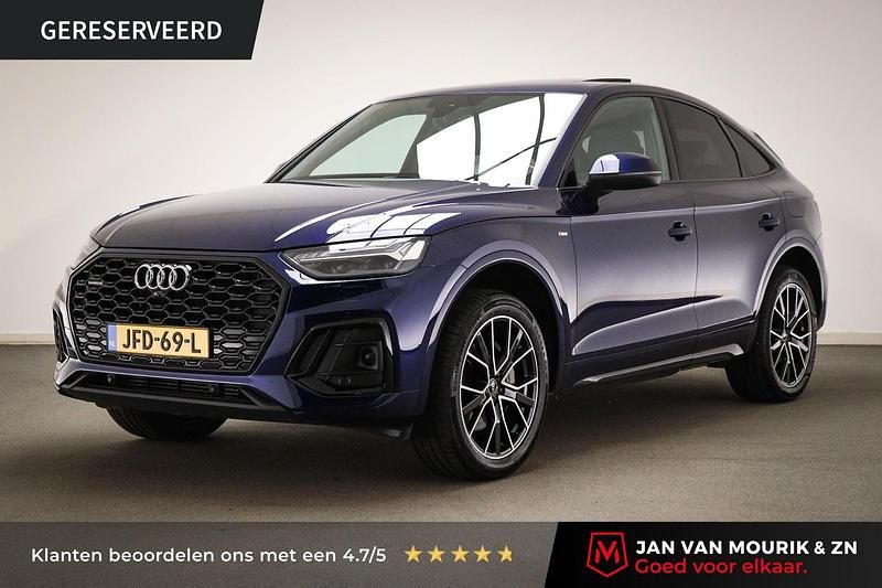 Occasion Audi Q5 Sportback S-Line 2021 Blauw SUV