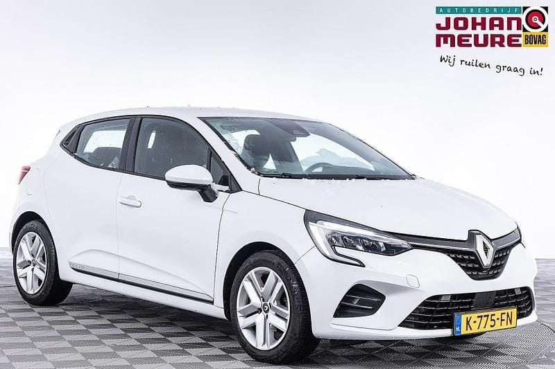 Wit Gebruikt 2020 Renault Clio V Zen Hatchback | € 12.900 (Goede deal) - Afbeelding 1/4