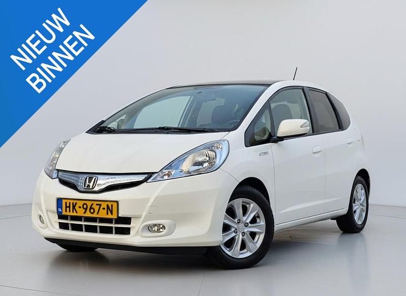 Wit Occasion 2014 Honda Jazz Elegance Hatchback | € 10.880 (Goede deal) - Afbeelding 1/4