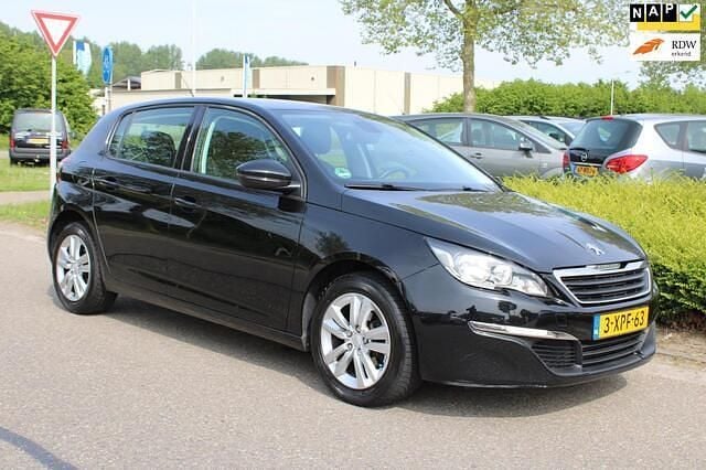 Zwart Gebruikt 2014 Peugeot 308 Active Hatchback | € 7.999 (Duur) - Afbeelding 1/4