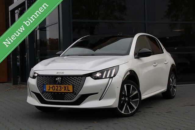 Wit Gebruikt 2020 Peugeot e-208 GTi Hatchback | € 13.650 (Eerlijke prijs) - Afbeelding 1/4