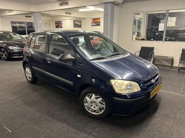 Blauw Occasion 2003 Hyundai Getz Hatchback | € 795 (Eerlijke prijs) - Afbeelding 1/4