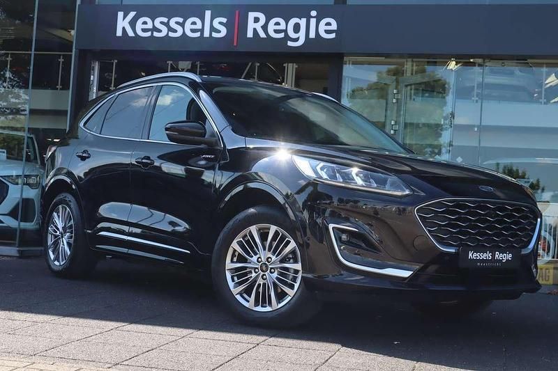 Zwart Gebruikt 2022 Ford Kuga Vignale SUV | € 29.950 (Eerlijke prijs) - Afbeelding 1/4