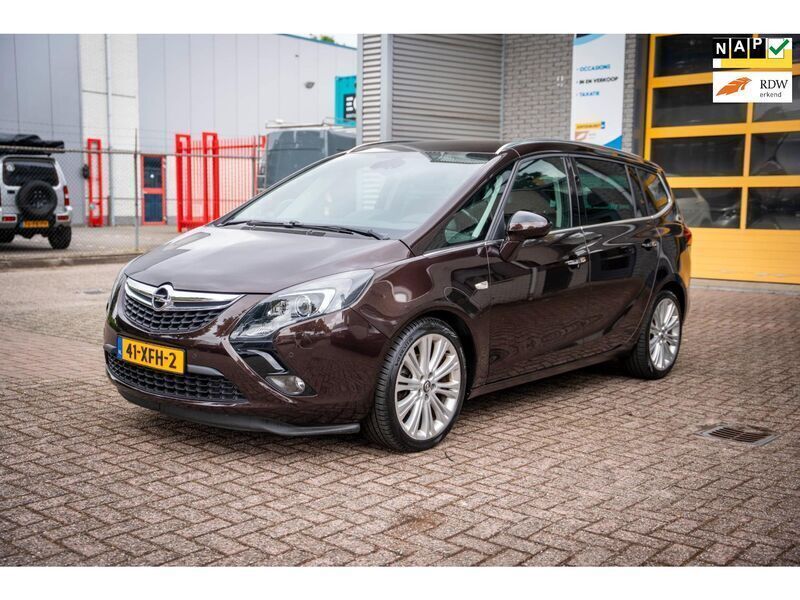 Bruin Gebruikt 2012 Opel Zafira Edition MPV | € 6.650 (Eerlijke prijs) - Afbeelding 1/4