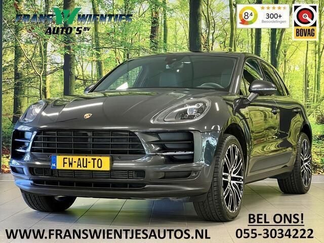 Grijs, metallic lak Gebruikt 2021 Porsche Macan SUV | € 78.630 - Afbeelding 1/4