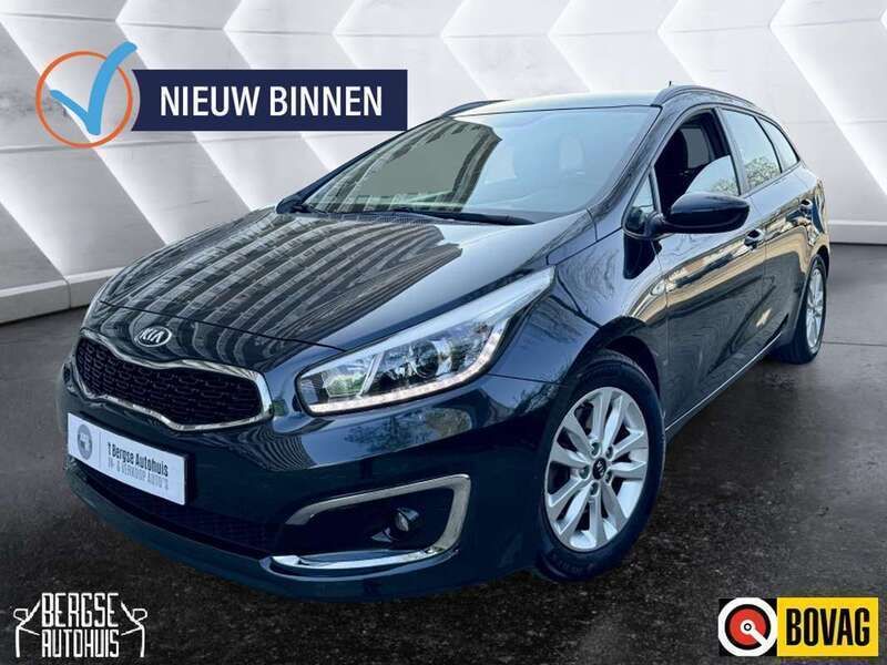 Zwart Gebruikt 2016 Kia Ceed Sportswagon Stationwagen | € 9.990 (Eerlijke prijs) - Afbeelding 1/4