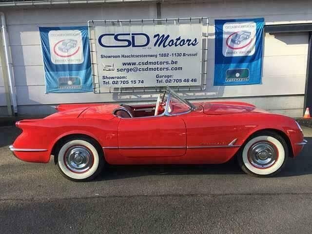 Occasion Corvette C1 156 PK (114 kW) 1954 Rood