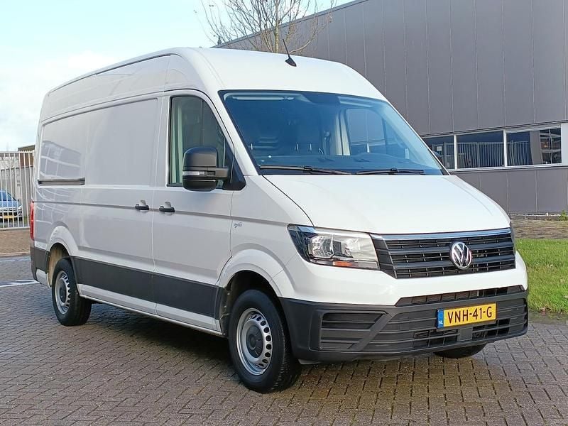 Wit Occasion 2021 VW Crafter Van | € 29.500 (Goede deal) - Afbeelding 1/4