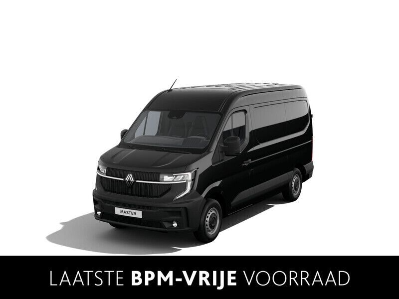 Zwart Nieuw 2024 Renault Master Van | € 38.825 (Iets duurder) - Afbeelding 1/4