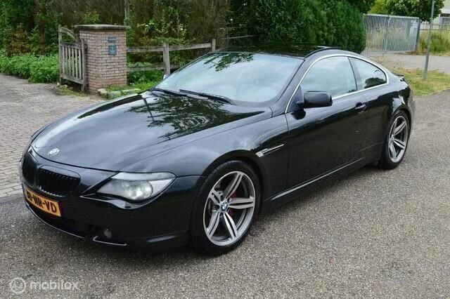 Zwart Gebruikt 2004 BMW 645 Coupé | € 10.950 - Afbeelding 1/4