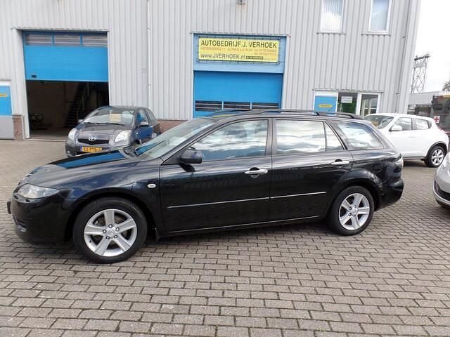 Zwart Gebruikt 2008 Mazda 6 Touring Stationwagen | € 3.645 (Goede deal) - Afbeelding 1/4