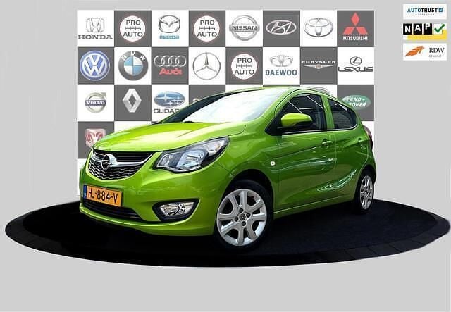Groen Gebruikt 2015 Opel Karl Edition Hatchback | € 6.440 (Eerlijke prijs) - Afbeelding 1/4